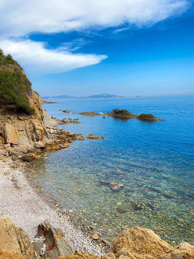 Appartement Au Calme, Calanque Des Figuieres 昂叙埃拉雷东 外观 照片